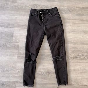 Stretch Black Jeans